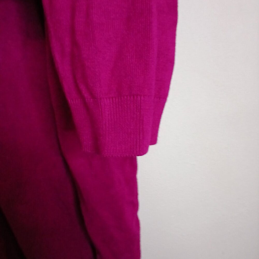 UEC Lane Bryant Long sleeved cardigan Magenta size 22/24 - Picture 3 of 5